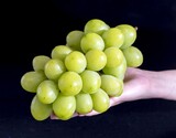 大房『ジュエルマスカット』山梨県産ぶどう 2房 計約1.2kg 簡易箱 ※冷蔵