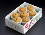 貯蔵『超大玉 にっこり梨』 栃木県産 優〜秀 約5kg（5〜6玉）産地箱 風袋込  ※冷蔵