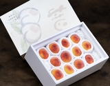 【A品　ギフト用】岡山県　黒崎充さんの　完熟桃（小玉〜超小玉）目安：8〜12玉　約1kg　化粧箱 ※常温