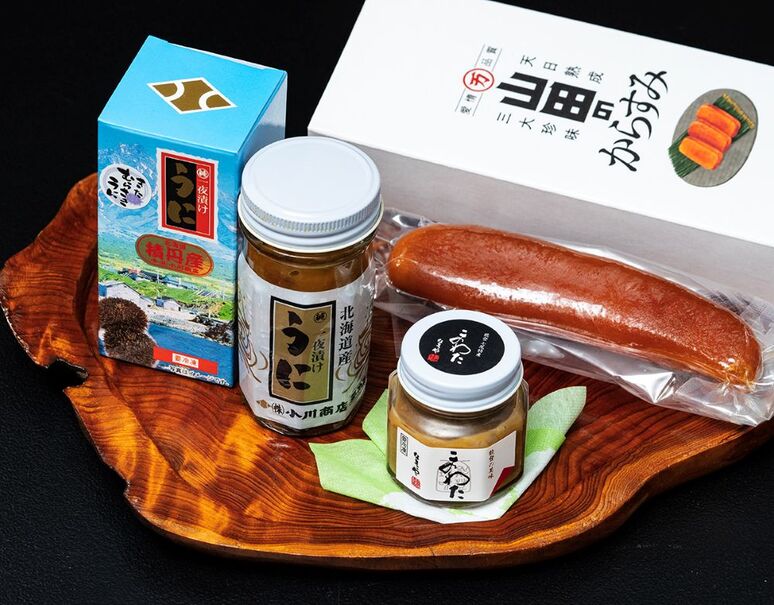 賞味期限間近】『日本三大珍味セット』 からすみ 片腹 約70g